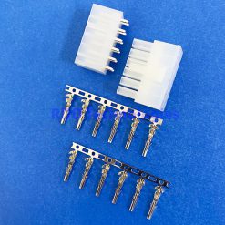 1 SET CONNECTOR MOLEX 5557 2X6 PIN STRAIGHT