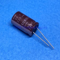 ELC. CAP 220uF/50V ELNA SILMIC II RFS-50V221MJ6#5 16X25