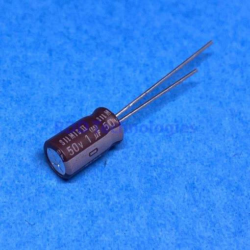 ELC. CAP 1uF/50V ELNA SILMIC II RFS-50V010MF3#5 6.3x11