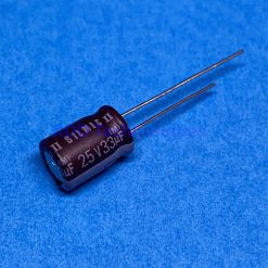 ELC. CAP 33uF/25V ELNA SILMIC II RFS-25V330MG3#5 8x11.5