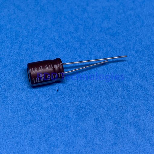 ELC. CAP 10uF/50V ELNA SILMIC II RFS-50V100MG3#5 8x11.5