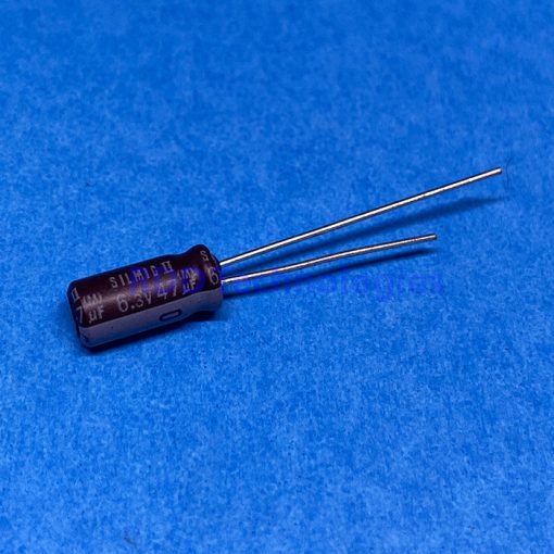 ELC. CAP 47uF/6.3V ELNA SILMIC II RFS-6V470MF3#5 6.3x11 2LS