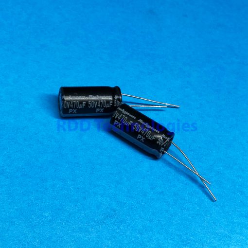 EL.CAP 470UF/50V RUBYCON PX series 10x20