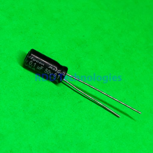 ELC. CAP 0.1UF/50V 5x11 RUKYCON