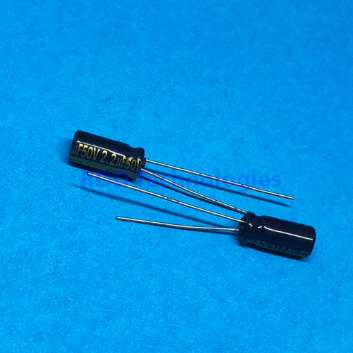 ELC. CAP 2.2UF/50V 5X11mm PANASONIC FC EEU-FC1H2R2
