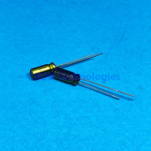 ELC. CAP 22uF/50V 5X11mm PANASONIC FC EEU-FC1H220
