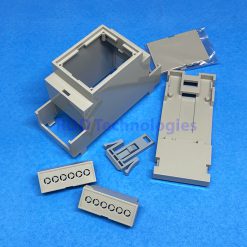 DIN RAIL ENCLOSURE ABS DMB-4770 BUDD INDUSTRIES