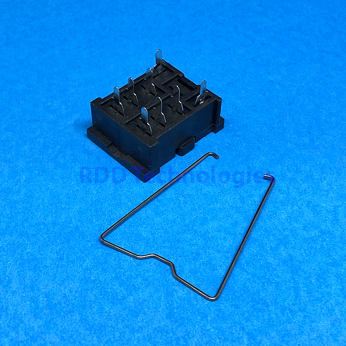 RELAY SOCKET PCB MOUNT 13F-2Z-A2 W/HOOK FOR OMRON LY2N - Image 2