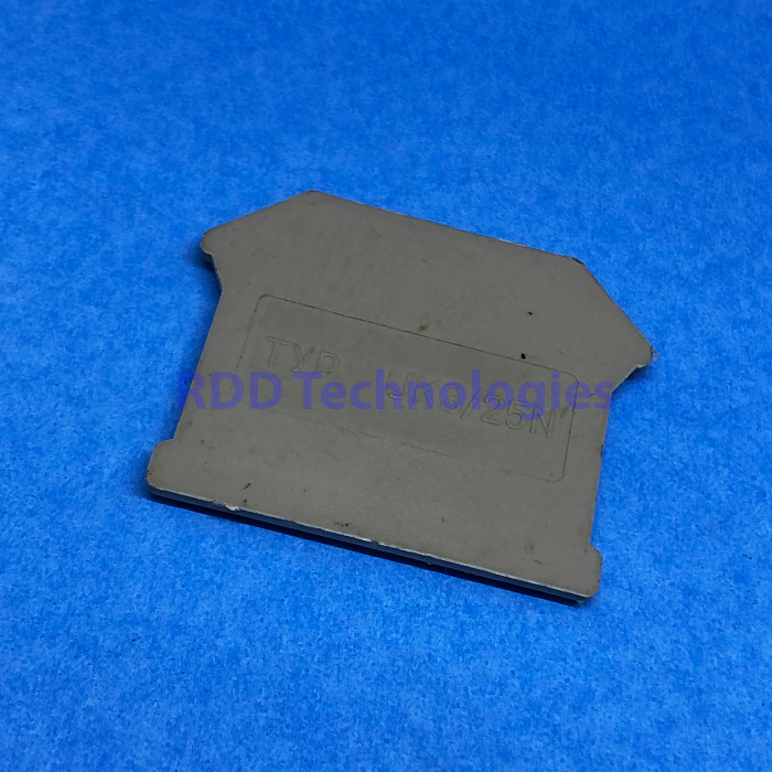 END PLATE FOR TERMINAL BLOCK FUSE UTL JUT20-4RD