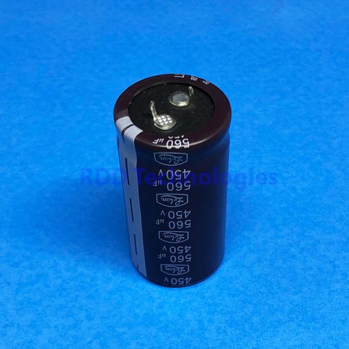 ELC. CAP 560UF/450V LELON 30x55 SNAP IN