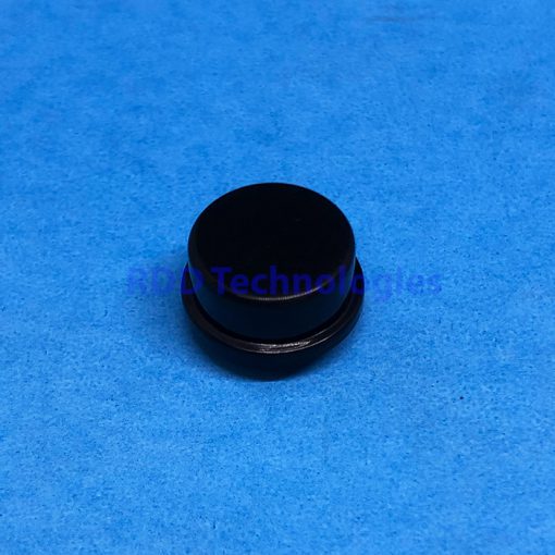 BLACK CAP FOR TACTILE SWITCH 12x12x7.3 YELLOW