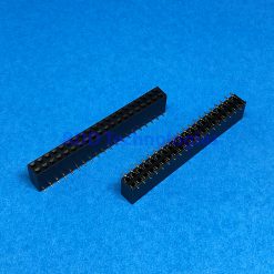 SMD FEMALE HEADER BOX 20Px2 PCB Mounted