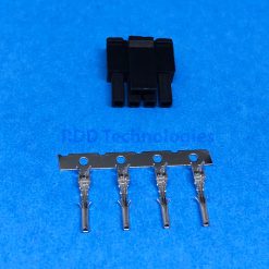 SATU SET CONNECTOR MICROFIT MX3.0 MALE 1x4