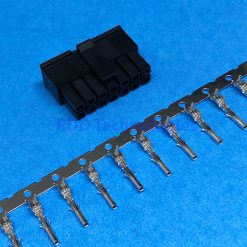 SATU SET CONNECTOR MICROFIT MX3.0 MALE 2x7