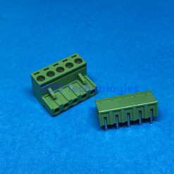 1 SET 2EDGK CONN. 5-PIN 90DEGREE  PITCH 5.08mm