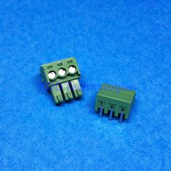 1 SET 15EDGK CONN. 3-PIN 90DEGREE PITCH 3.81mm