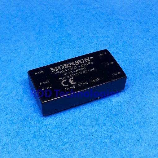 DC TO DC CONV. 24 TO 12V MORNSUN VRA2412LD-20WR3