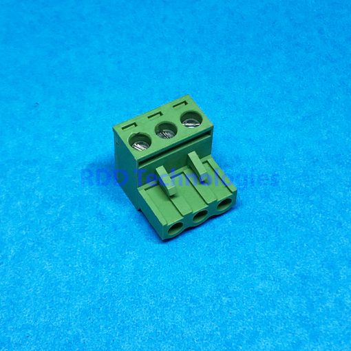2EDGRC CONN. 3-PIN 90 DEGREE PITCH 5.08 FEMALE
