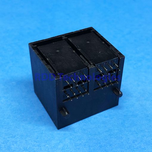 CONN. RJ45 FEMALE FOR PCB 4 PORT 2X2 HELING MJ5988-B022-HPRN1 - Image 5