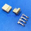 1 SET CONNECTOR 2510 4-PIN 90 DEGREE