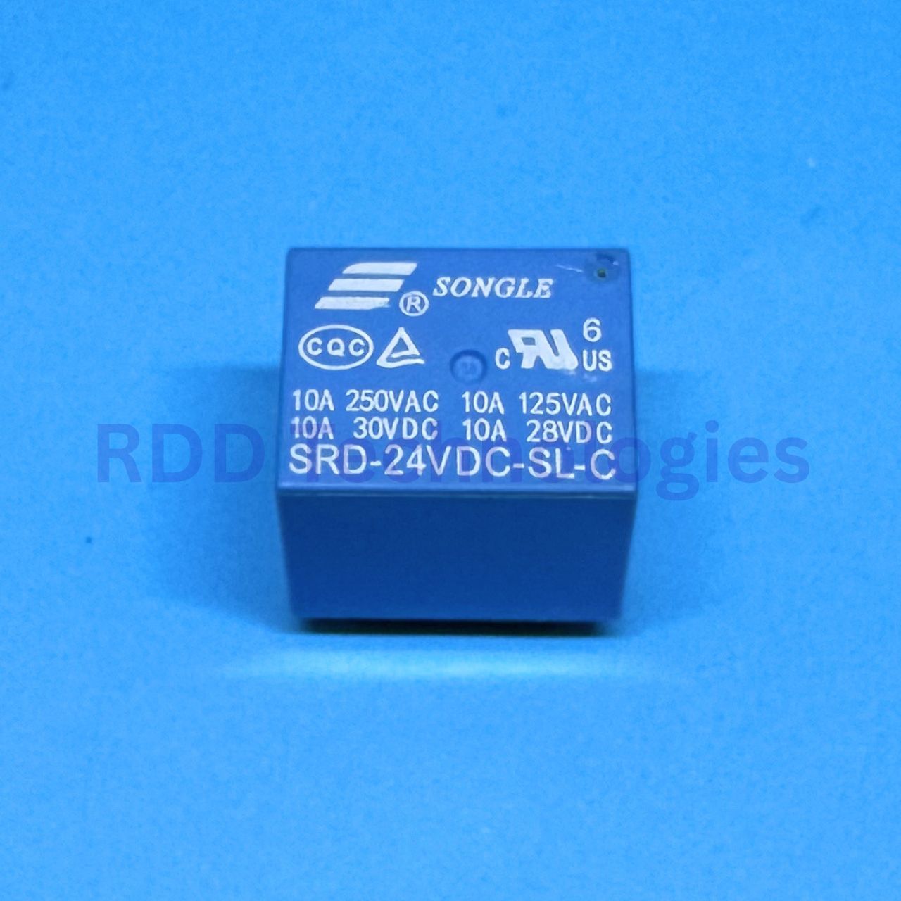 RELAY 24V SPDT (1 Form C) SONGLE SRD-24VDC-SL-C