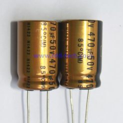 Kapasitor Elektrolit 470uF 50V NICHICON MUSE UFG1H471MHM 16x25