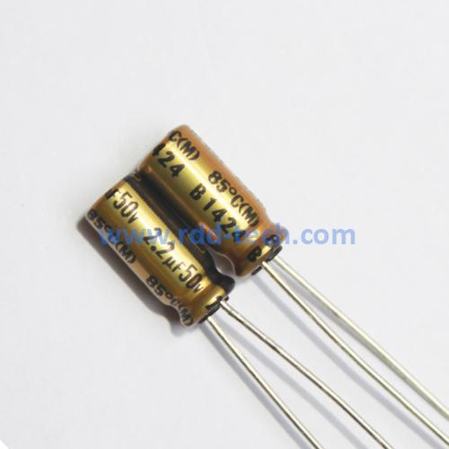 Kapasitor Elektrolit 2.2uF 50V NICHICON MUSE UFG1H2R2MDM 5x11