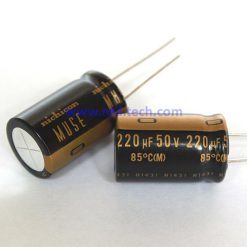 Kapasitor Elektrolit 220uF 50V Nichicon UKZ1H221MHM 16x25