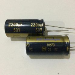Kapasitor Elektrolit 2200uF 50V 18mmx35.5mm PANASONIC EEU-FC1H222