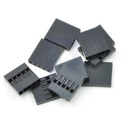 BLACK HEADER HOUSING 2.54 1x5 PIN