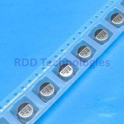 SMD Kapasitor Elektrolit 220uF 25V ROQANG VT1E221M0607 6.3x7.7